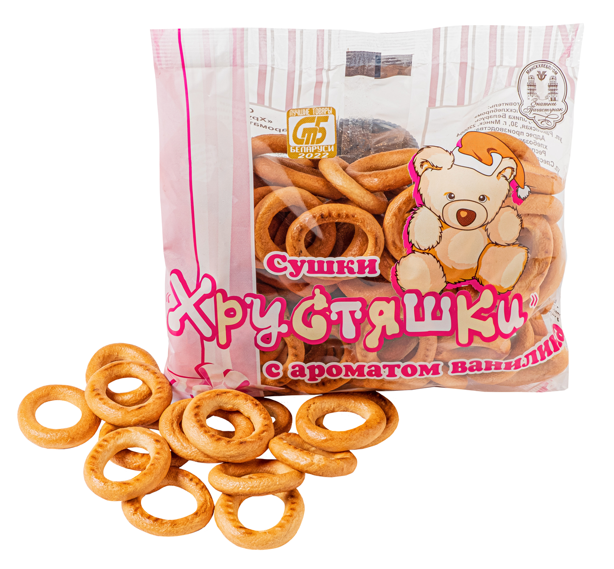 Сушки "Хрустяшки"с аромат. Ван. ПП