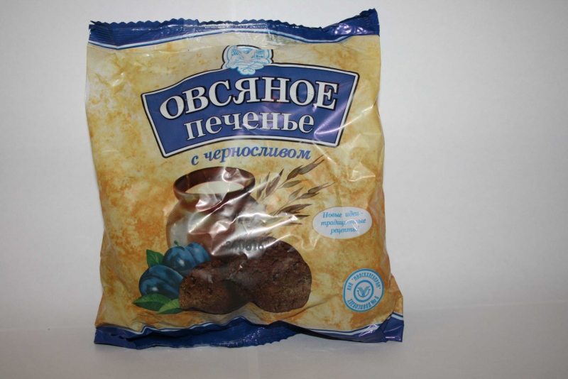 Пячэнне Аўсянае з чарнаслівам 1г ПП