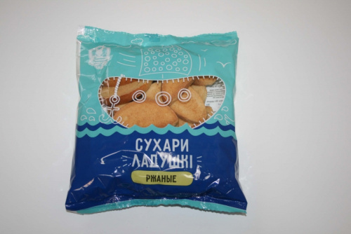 Сухары "Ладушкi" жытнія ПП