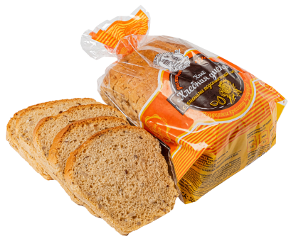 Хлеб «Хлебная диета» с семенами подсолнечника и льна нарезанный