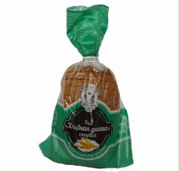 Хлеб «Хлебная диета» отрубной нарезанный