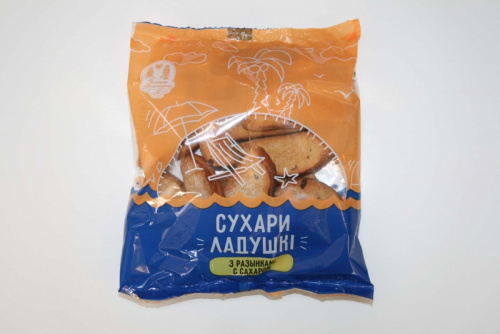 Сухары "Ладушкi з разынкамi" з цукрам ПП
