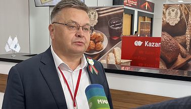Генеральный директор КУП «Минскхлебпром» Александр Леонидович Забелло о выставке «Хлеб – невидимая сила Победы» в Казани