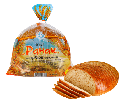 Хлеб «Ранак» отрубной нарезанный, 0,5 кг, подовый