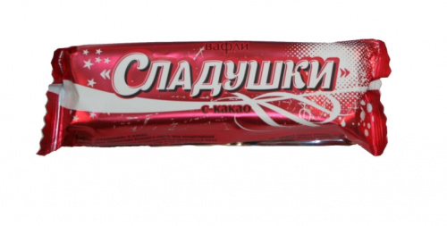 Вафлі Сладушкi з какава 0,03 пп