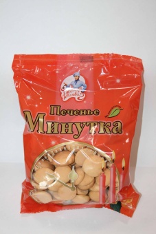 Печенье бисквитное "Минутка" в/с 0,25 ПП